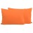 FLXXIE 2 Pack Microfiber Toddler Pillowcases, 14x20 Inches Fits Pillow Sized 12x16, 13x18 or 14x20, Soft and Cozy Small Travel Pillow Covers with Envelope Closure, Orange