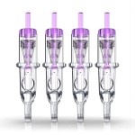 Wormhole Tattoo Cartridge Needles, 20pcs 7M1 Disposable Tattoo Needle Cartridges Standard 7 Stack Magnum for Tattoo Pen Tattoo Cartridge Machine Permanent Makeup Tattoo Supplies (1207M1)