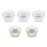 NUK Comfy Orthodontic Pacifiers, Timeless Collection, 0-6 Months, 5 Count