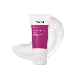 Murad AHA/BHA Exfoliating Cleanser - Triple-Action Cleansing Exfoliator with Salicylic, Lactic, & Glycolic Acids - Creamy Face Wash Removes Dull, Dry Skin for Smoother, Softer Skin (2 Fl Oz)