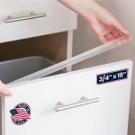 Cabinet Hero Slimline Cabinet Edge Protector - Prevents Chipping, Wear, Discoloration - Drawer Edge Guard, Bumper for Drawer - Easy Slip-On Installation - 3/4 Thick, 18 Length, Clear, Pack of 4