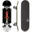 Magneto Rocket Complete Cruiser Skateboard - Trick-Ready Double Kicktail & Starter Deck - ABEC-5 Bearings & 95A Wheels for Youth Board - 7-Ply Board & Heavy-Duty Build - 27.5 x 7.75 in, Rocket