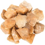 UFEEL 1 LB Bulk Rough Yellow Aventurine Crystal Stone for Tumbling Cabbing Decoration Polishing Wicca Reiki Healing Crystals Large 1 Natural Raw Stones 1 Pound (About 450 Gram)