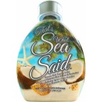 Thats What Sea Said Tanning Lotion Accelerator - For Indoor Tanning Beds and Outdoor Sun Tan - Safe for Face, Body and Tattoos - With Coconut Oil - No Bronzer
