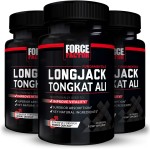 Force Factor Longjack Tongkat Ali 500 mg for Men, Longjack Tongkat Extract to Support Male Vitality & Improve Drive, Capsules with BioPerine Black Pepper Extract, 30 Count (Pack of 3)