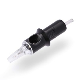 STIGMA 10(7RM) Bugpin Disposable Tattoo Needle Cartridges with Membrane Safety Cartridges for Tattoo Artists Curved/Round Magnum Shader Soft Edge 20Pcs Standard Pack EN05-20-1007RM