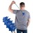 Cactus Scratcher Back Scratcher Extendable Extends 29 Long Double Sided Retractable Scratching Tool for Hand, Neck, Head, and Body - Universal Gift for Family, Pets, and Friends, Big Stick, Blue