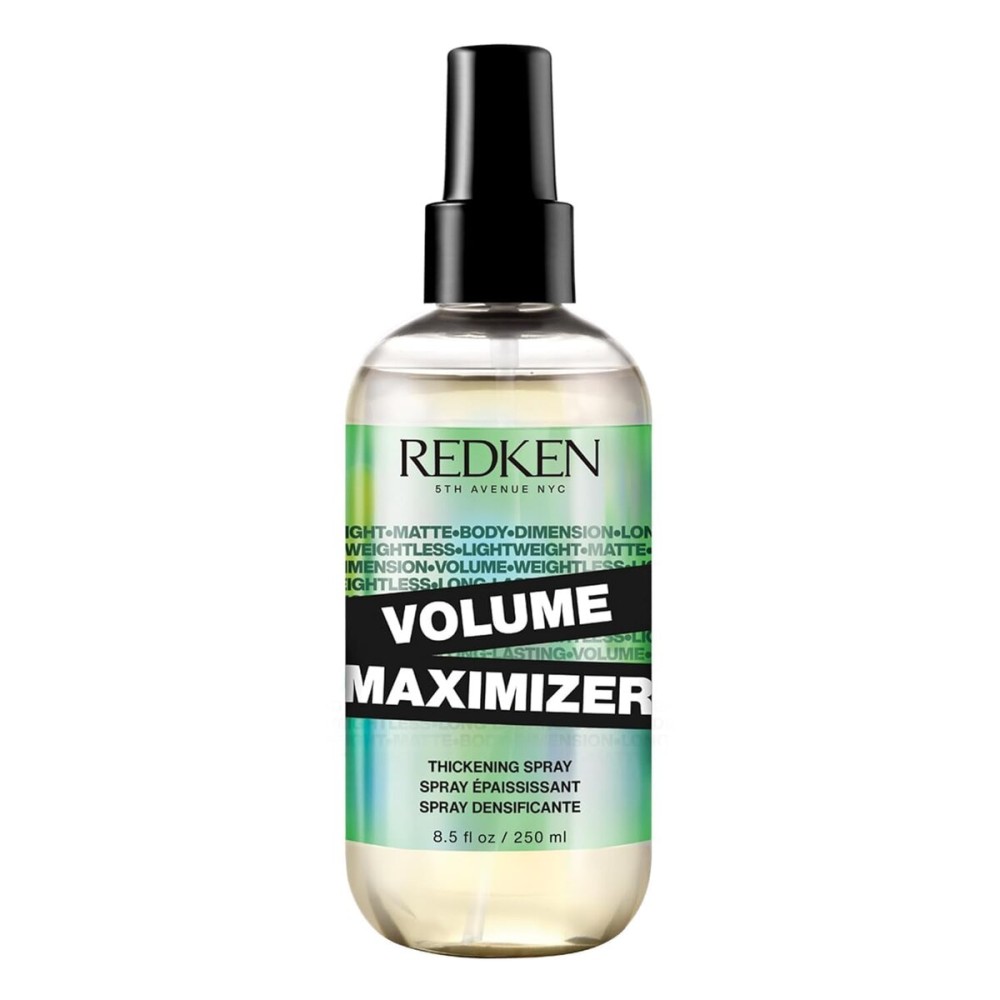 Redken Volume Maximizer Thickening Spray - Weightless Volumizing Spray For All Hair Types, Adds Flexible Volume and Body, For Thicker-Looking Hair