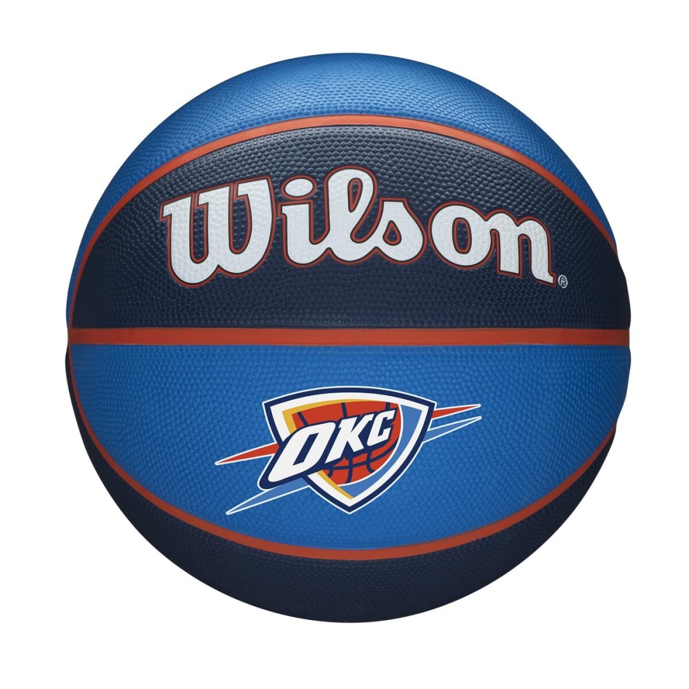 WILSON NBA Team Tribute Basketball - Size 7 - 29.5, Oklahoma City Thunder