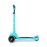 Jetson Scooters - Jupiter Mini 3 Wheel Kick Scooter, Blue, Foldable, Lightweight, Portable