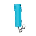 SABRE Fast Flip Top Pepper Spray with Snap-Clip Keychain, Maximum Police Strength OC Spray, 3X Longer Spray Time - Up to 10 Seconds, Finger Grip for Faster Aim, 0.54 fl oz, Secure and Easy to Use