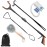 Kekoy 7 In 1 Hip Kit, Knee Back Surgery Hip Replacement Recovery Kit With 32 Grabber Reacher Tool,Sock Aid Device for Seniors,Shoe Horn Long Handle & Dressing Stick,Leg Lifter,Bath Sponge,Storage Bag