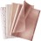 Larcenciel Rose Gold Tissue Paper, 120 Sheets, Metallic Gift Wrapping Paper for Gift Bags, Packaging, Flower, Valentines, Christmas, Wedding, Birthday Party, Holiday Decor, DIY Crafts (19.7 x 13.8 In)