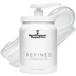 Gentlemen Republic 64oz Refined Men\'s Hair Gel - Professional Formula for 24 Hour Shine and Strong Hold, Humidity Resistant Styling Gel for hair W/Pump, 100% Alcohol-Free and Never Flakes, Made in USA