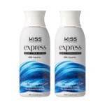 Kiss Express Semi-Permanent Hair Color 100mL (3.5 US fl.oz) (2 PACK, Aquarius)