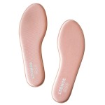 Memory Foam Insoles for Women, Replacement Shoe Inserts for Work Boot, Running Shoes, Hiking Shoes, Sneaker, Cushion Shoe Insoles Shock Absorbing for Foot Pain Relief, Comfort Inner Soles Pink US 5.5