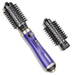Beautimeter Hair Dryer Brush, Rotating Blow Dryer Brush with 2-Inch and 1.5-Inch Brushes, 3 in 1 Hot Air Styler and Rotating Brush, Hair Dryer Brush Blow Dryer Brush in One (Purple)