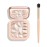 KYDA Face Highlighter Palette, High Glossy Face Illuminator Palette, Natural Glow Finish, Pearl Shimmer Smooth Baked Powder, Lasting Sparkling Rose Gold Highlighter Makeup-DAWN GLOW