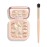 KYDA Face Highlighter Palette, High Glossy Face Illuminator Palette, Natural Glow Finish, Pearl Shimmer Smooth Baked Powder, Lasting Sparkling Champagne Highlighter Makeup-SUN GLOW