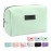MAANGE Small Makeup Bag For Purse, Travel Cosmetic Bag Makeup Pouch PU Leather Portable Versatile Zipper Pouch For Women (Green)