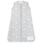 Baby Sleep Sack 1.0 TOG, Organic Cotton Baby Wearable Blanket with Two-Way Zipper, Swaddle Transition Baby Sleeping Bag, All-Season Sleep Sack for Newborn Infant Toddler Boy Girl, 18-24 Months, 1-Pack