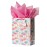 Bobobag 13 Large Gift Bag with Tissue Paper for Birthday gift bags, Wedding bags,Retail bag (Flamingo)