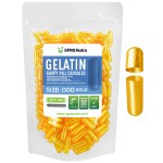 XPRS Nutra Size 000 Empty Capsules - 100 Count Large Empty Gelatin Capsules - DIY Supplement Pill Filling - Fillable Color Gel Caps Pills for Do-It-Yourself Supplements (Gold)