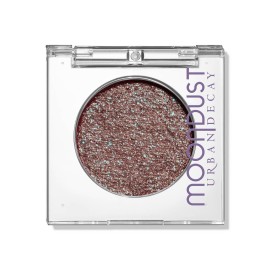 Urban Decay 24/7 Moondust Glitter Eyeshadow Single - Sparkly Eye Glitter Makeup, Long-lasting, Highly Reflective Shimmer Finish, Eye Shadow Topper, Solstice (Red with Green Sparkle) - 0.06 oz