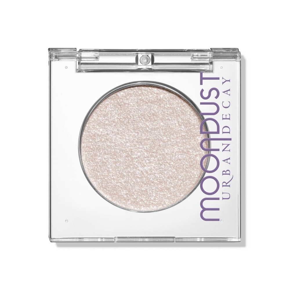 Urban Decay 24/7 Moondust Glitter Eyeshadow Single - Sparkly Eye Glitter Makeup, Long-lasting, Highly Reflective Shimmer Finish, Eye Shadow Topper, Cosmic (Sheer White Sparkle) - 0.06 oz