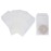 Quotidian White Flat Mini Glassine Paper Bags Envelope 2 3/4 x 4 1/2 (7 x 11.5cm) Pack of 100 - Wedding Baby Treats Candies Stamps Seeds Samples