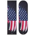 Mr. Pen Skateboard Grip Tape - American Flag Design, Non-Slip, 9 x 32.25, Suitable for Skateboards, Longboards, Scooters