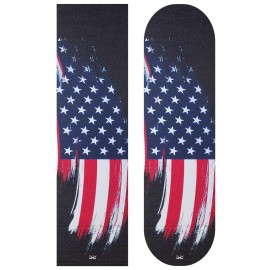 Mr. Pen Skateboard Grip Tape - American Flag Design, Non-Slip, 9 x 32.25, Suitable for Skateboards, Longboards, Scooters