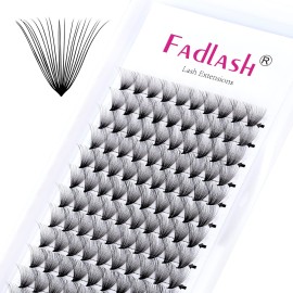 Lash Extension C CC D DD Curl Premade Fans Eyelash Extensions Pointy Base Volume Lash Extensions Pre Made Volume Lashes Long Stem Premade Lash Extensions Fans (20D-0.07C, 13mm)