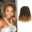 BOHOBABE Crochet Passion Twist Hair Pretwisted 10 Inch Short Pre-looped Passion Twist Crochet Braiding Hair 8 Packs (T27)