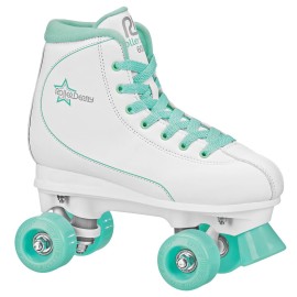 Roller Derby Roller Star 600 Women\'s Roller Skates - White/Mint - Size 06
