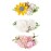 Flower Hair Clips Set-Cherrboll 3pcs Floral Hair Bow Accessories for Baby Girl Toddles Teen Gifts