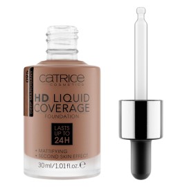 Catrice | HD Liquid Coverage Foundation | High & Natural Coverage | Vegan & Cruelty Free (095 | Deep Mahogany)