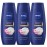 NIVEA Nourishing Botanical Blossom Body Wash with Nourishing Serum, Moisturizing Body Wash for Women, Enriched with Provitamin B5 and Vitamin E, 20 Fl Oz Bottle, 3 Pack