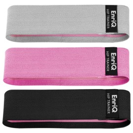 Booty Bands Fabric Resistance Bands for Women and Men - Non Slip Cloth Hip Elastic Workout Bands for Working Out Legs, Butt, Glute- Stretch Fitness Booty Loops Bands for Gym, Weights & Squats
