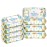 HAPPY BUM Baby Wipe Wet Wipes, Baby Wipes Unscented, 8 Packs, 640 Count