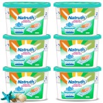 NATRUTH Moisture Absorbers 6 pack, 12.5Oz Portable Humidity Absorber Boxes for Your Bathroom, Closet & Car, Dehumidifier with Ocean Fragrance
