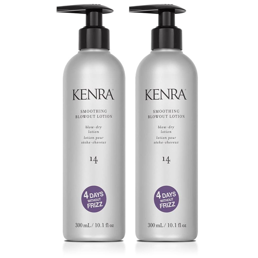 Kenra Professional Smoothing Blowout Lotion 14 | Ultra-Fine Blowout Spray | Medium To Coarse Hair | 10.1 fl. Oz (2-Pack)