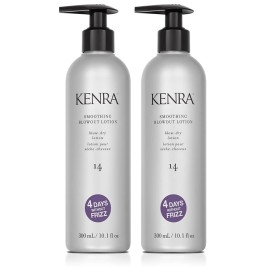 Kenra Professional Smoothing Blowout Lotion 14 | Ultra-Fine Blowout Spray | Medium To Coarse Hair | 10.1 fl. Oz (2-Pack)