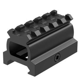 Feyachi Picatinny Riser Mount, 0.95 inch 5 Slots Riser Mount for Red Dot Sight