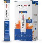 Sleep Aid Drink Mix, DreamAid, Melatonin, Chamomile - Helps Adults Fall Asleep Faster, Sleep Longer and Wake up Feeling Rejuvenated, Zero Sugar & Keto Friendly, 14 Servings (Pack of 1)