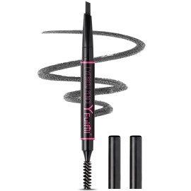 Yfulfill Black Eyebrow Pencil - Women\'s Waterproof Brow Pencils