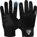 RDX Weight Lifting Gloves Gym Workout, Full Finger Touch Screen, Breathable Anti Slip Padded Palm Protection, Fitness Strength Training Powerlifting HIIT, Men Women Home Gym Cycling