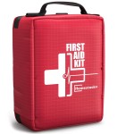 First Aid Kit, Professional Trauma First Aid Kit with Labelled Compartments Molle System for Car, Hiking, Backpacking, Camping, Traveling, and Cycling