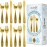 12 Piece Stainless Steel Kids Silverware Set - Child and Toddler Safe Flatware - Kids Utensil Set - Metal Kids Cutlery Set Includes 4 Small Kids Spoons, 4 Forks & 4 Knives - Gold