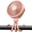GUSGU Stroller Fan Clip on for Baby, Flexible Tripod & Rechargeable Battery, Small Personal Fan, Mini Portable Fan for Travel, Handheld, Car (Pink)